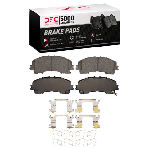 DFC 19-24 Infiniti QX55 Front 5000 Advanced Ceramic Brake Pads and Hardware Kit
