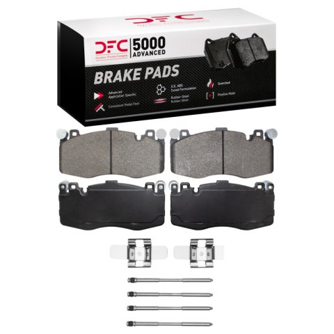 DFC 12-19 BMW X6 Front 5000 Advanced Low Metallic Brake Pads and Hardware Kit