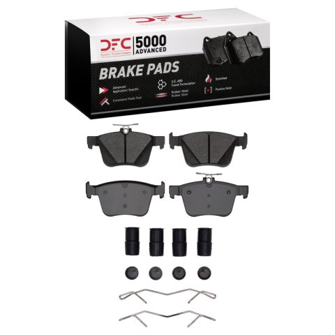 DFC 13-23 Audi TTS Quattro Rear 5000 Advanced Ceramic Brake Pads and Hardware Kit