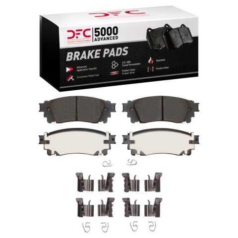 DFC 15-21 Lexus NX300h Rear 5000 Advanced Ceramic Brake Pads and Hardware Kit
