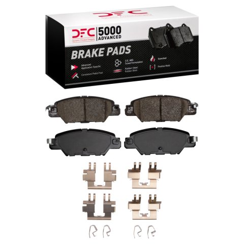 DFC 16-25 Mazda CX-5 Rear 5000 Advanced Ceramic Brake Pads and Hardware Kit