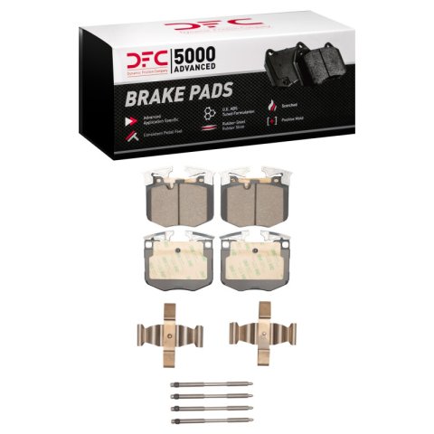 DFC 16-22 BMW X7 Front 5000 Advanced Ceramic Brake Pads and Hardware Kit