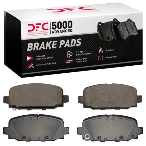 DFC 17-25 Jeep Compass Rear 5000 Advanced Ceramic Brake Pads