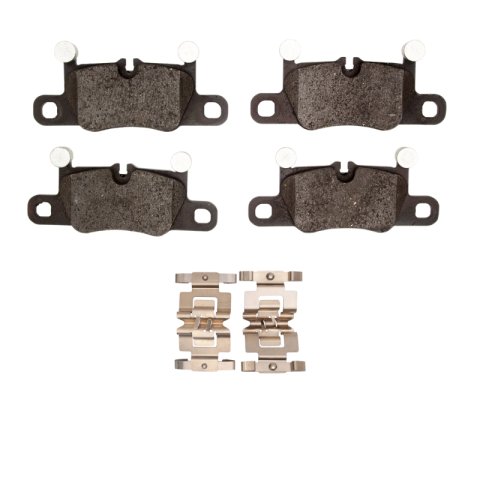 DFC 19-23 Porsche Cayenne Rear 5000 Advanced Low Metallic Brake Pads and Hardware Kit