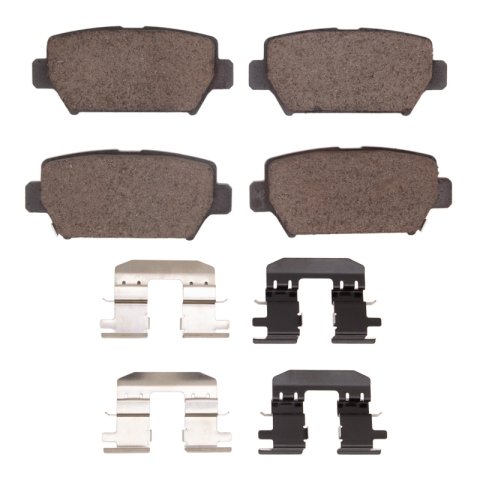 DFC 18-25 Mitsubishi Eclipse Cross Rear 5000 Advanced Ceramic Brake Pads and Hardware Kit