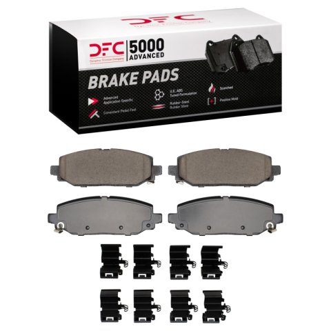 DFC 18-25 Jeep Wrangler Rear 5000 Advanced Ceramic Brake Pads and Hardware Kit