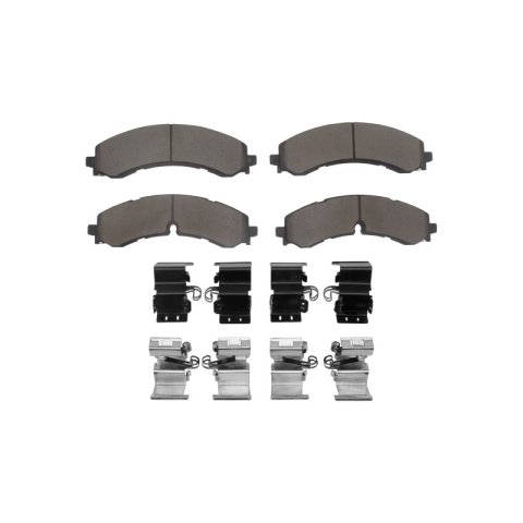 DFC 22-26 Chevrolet Silverado EV Front 5000 Advanced Ceramic Brake Pads and Hardware Kit