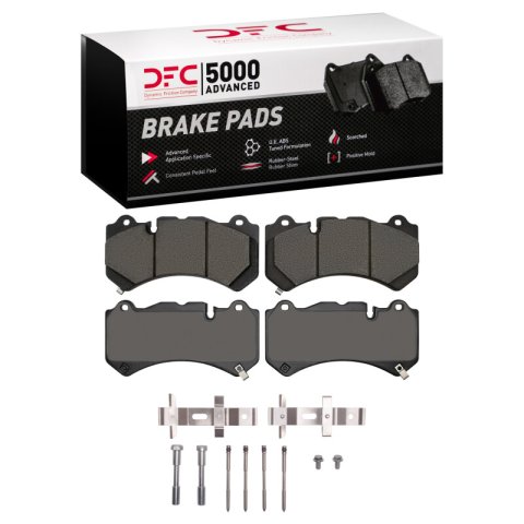 DFC 22-25 Cadillac CT4 Front 5000 Advanced Low Metallic Brake Pads and Hardware Kit