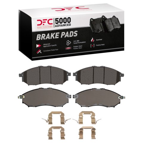 DFC 05-13 Infiniti M45 Front 5000 Advanced Ceramic Brake Pads and Hardware Kit
