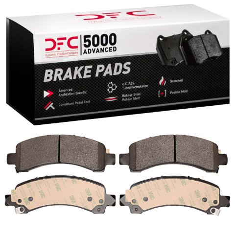 DFC 18-20 Chevrolet Express 3500 Rear 5000 Advanced Semi Metallic Brake Pads