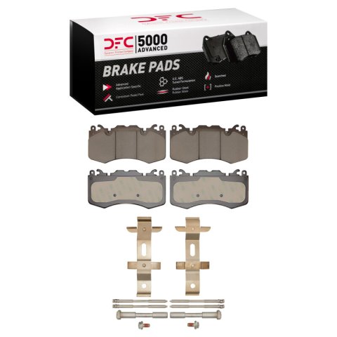 DFC 18-25 Land Rover Range Rover Front 5000 Advanced Ceramic Brake Pads and Hardware Kit