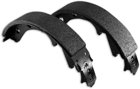 DFC 83-99 Ford L8000F Conventional (w/Front Disc Brakes) Rear Premium Riveted Shoes