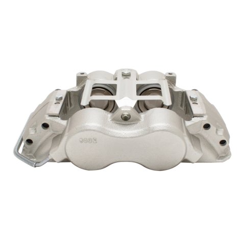 DFC 09-24 Chevrolet Silverado 4500 HD Fr & Rr R/Rear Right L Premium Caliper - Silver Zinc Coated