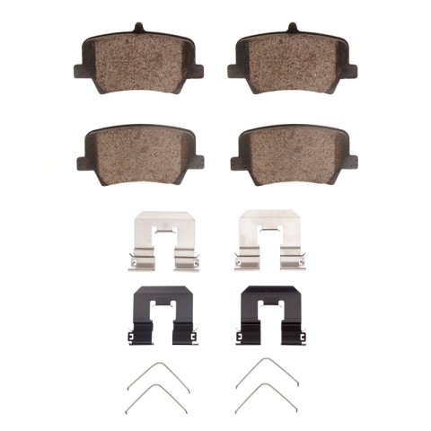 DFC 19-24 Volvo XC40 Rear 4000 HybriDynamic Brake Pads and Hardware Kit