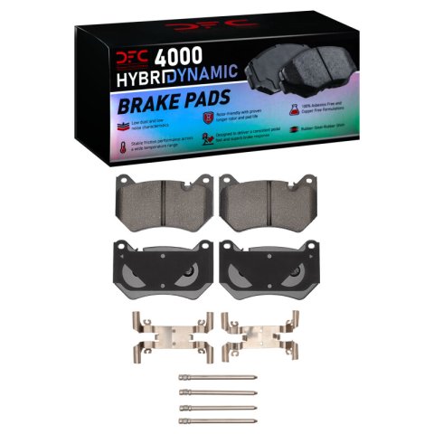 DFC 18-25 Audi Q5 (USA/Canada) Except Hybrid Front 4000 HybriDynamic Brake Pads and Hardware Kit