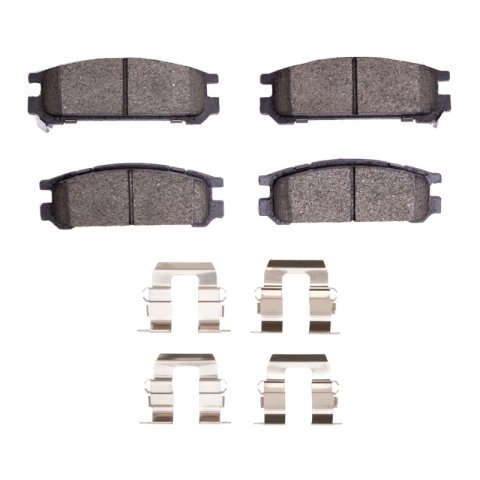 DFC 90-99 Subaru Impreza Rear 4000 HybriDynamic Brake Pads and Hardware Kit