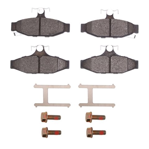 DFC 84-87 Chevrolet Corvette Rear 4000 HybriDynamic Brake Pads and Hardware Kit
