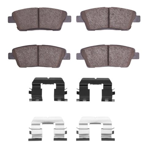 DFC 10-17 Genesis G80 Rear 4000 HybriDynamic Brake Pads and Hardware Kit