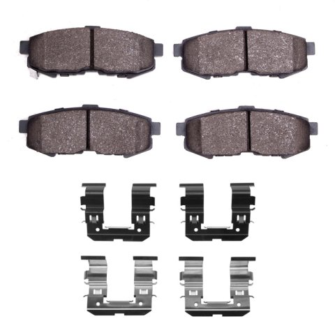 DFC 04-06 Mazda MPV Rear 4000 HybriDynamic Brake Pads and Hardware Kit