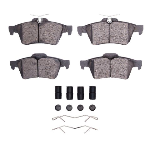 DFC 18-22 Ford EcoSport Rear 4000 HybriDynamic Brake Pads and Hardware Kit