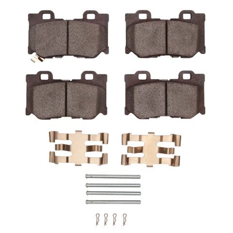 DFC 09-20 Nissan 370Z Rear 4000 HybriDynamic Brake Pads and Hardware Kit
