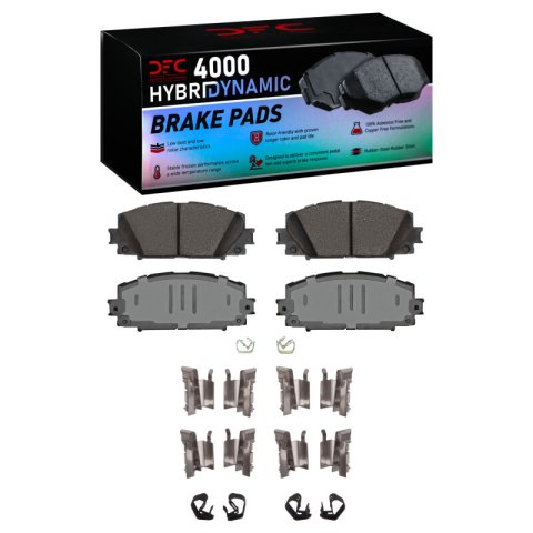 DFC 06-19 Scion IQ Front 4000 HybriDynamic Brake Pads and Hardware Kit