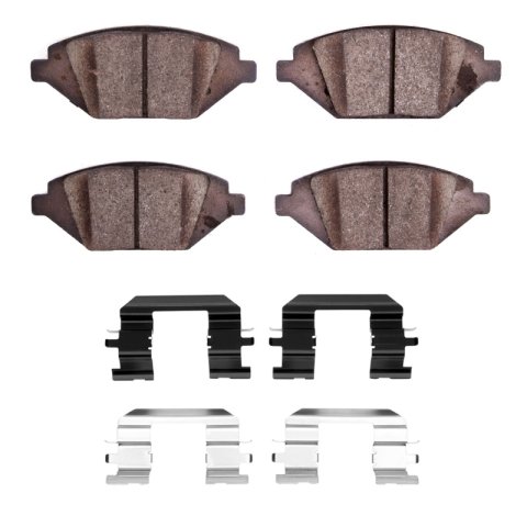 DFC 16-22 Chevrolet Spark (USA/Canada) Front 4000 HybriDynamic Brake Pads and Hardware Kit