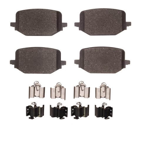 DFC 20-25 Ford Mustang Rear 4000 HybriDynamic Brake Pads and Hardware Kit