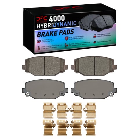 DFC 12-20 Chrysler Town & Country Rear 4000 HybriDynamic Brake Pads and Hardware Kit