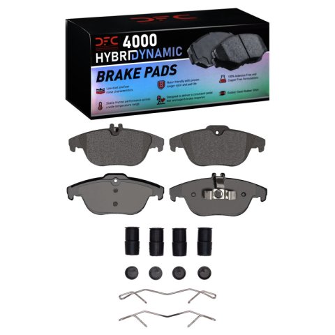 DFC 08-17 Mercedes-Benz C350 Rear 4000 HybriDynamic Brake Pads and Hardware Kit
