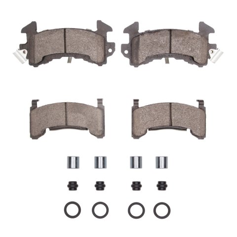 DFC 82-88 Chevrolet Camaro Rear 4000 HybriDynamic Brake Pads and Hardware Kit