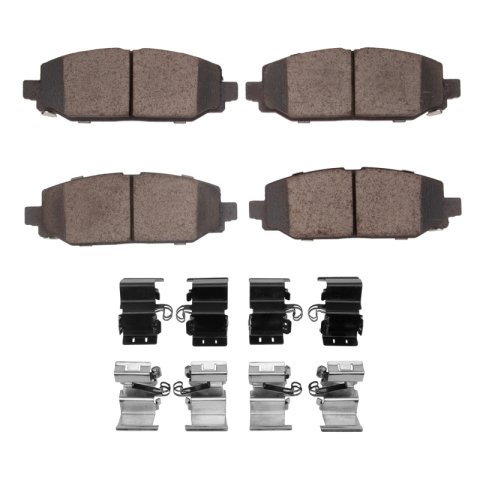 DFC 18-25 Jeep Wrangler Rear 4000 HybriDynamic Brake Pads and Hardware Kit