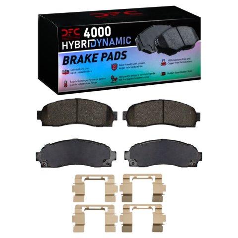 DFC 02-12 Chevrolet Equinox Front 4000 HybriDynamic Brake Pads and Hardware Kit