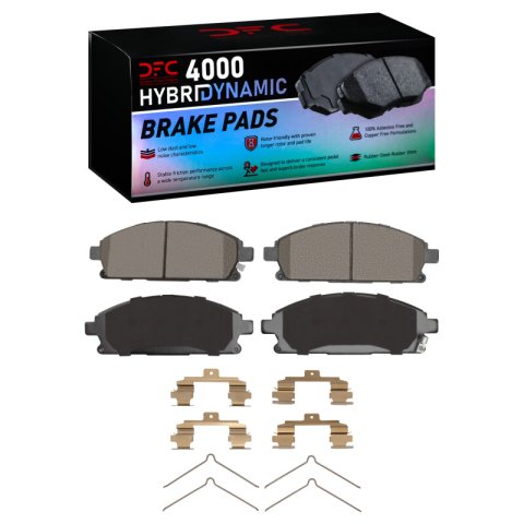 DFC 02-17 Acura MDX Front 4000 HybriDynamic Brake Pads and Hardware Kit