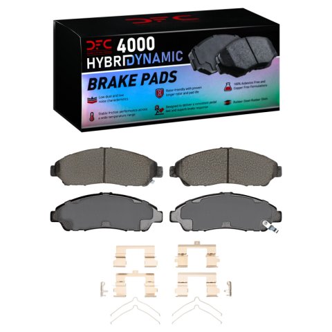 DFC 07-25 Acura RLX Front 4000 HybriDynamic Brake Pads and Hardware Kit