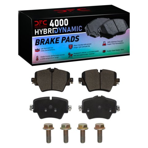 DFC 15-25 BMW 320I (Mexico) Front 4000 HybriDynamic Brake Pads and Hardware Kit