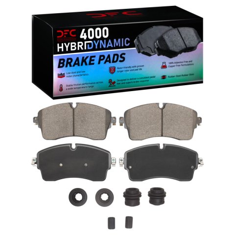 DFC 18-25 Jaguar E-Pace Front 4000 HybriDynamic Brake Pads and Hardware Kit