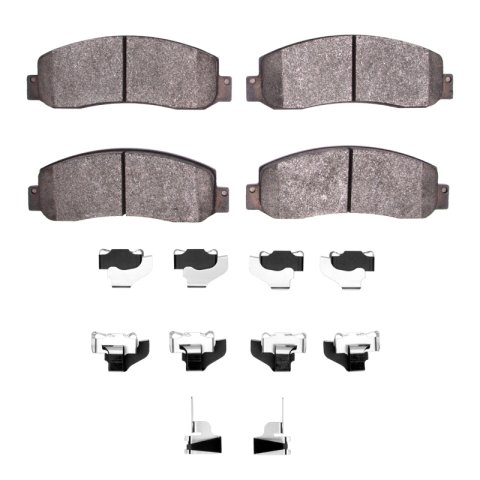 DFC 05-12 Ford F-250 4WD (Super Duty) Front 4000 HybriDynamic Brake Pads and Hardware Kit