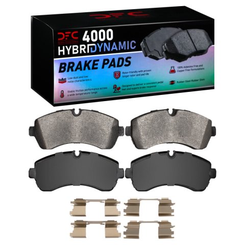 DFC 06-24 American Coach Patriot Front/Rear 4000 HybriDynamic Brake Pads and Hardware Kit