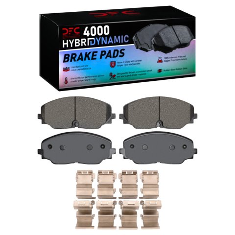 DFC 18-25 Volkswagen Atlas Cross Sport/Atlas (Mexico) Front 4000 HybriDynamic Pads & Hardware Kit