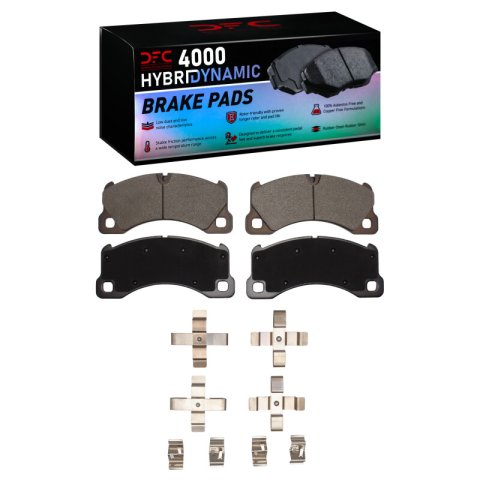 DFC 08-25 Audi RS e-TRON GT Performance Front 4000 HybriDynamic Brake Pads and Hardware Kit
