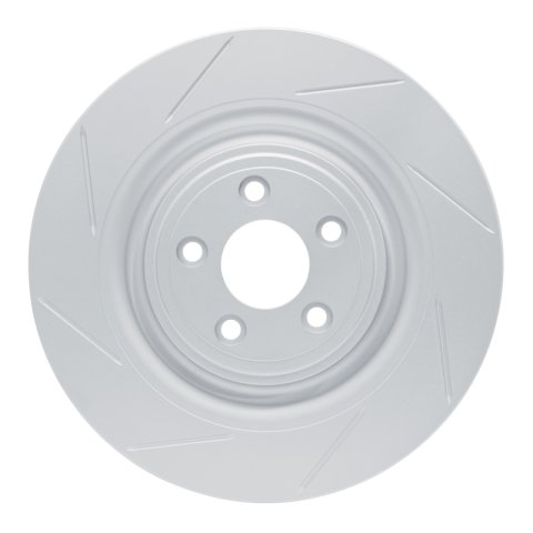 DFC 08-09 Jaguar XKR Right Rear GeoSPEC Coated Rotor - Slotted