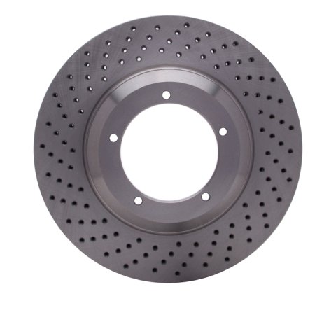 DFC 82-89 Porsche 911 Left Front Drilled Brake Rotor