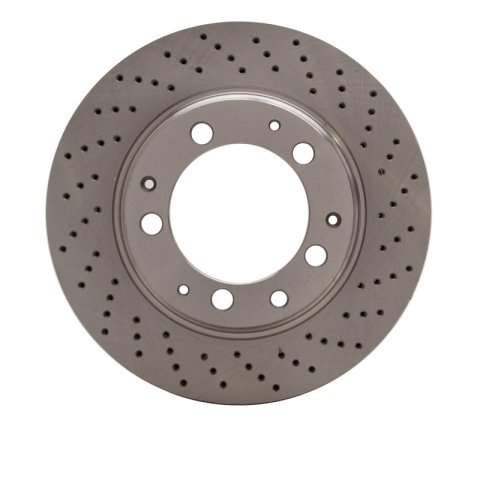 DFC 78-89 Porsche 930 Right Rear Drilled Brake Rotor