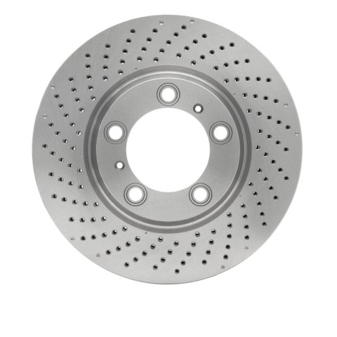 DFC 99-23 Porsche 718 Cayman Left Front Drilled Brake Rotor