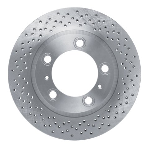 DFC 05-23 Porsche Cayman Rear Drilled Brake Rotor