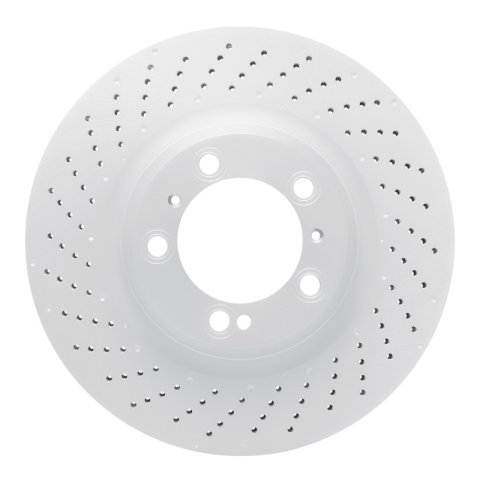 DFC 10-23 Porsche 911 Left Rear Drilled GeoSPEC Coated Rotor