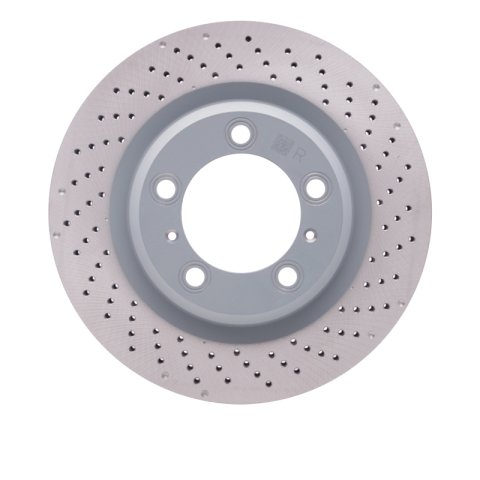 DFC 12-16 Porsche 911 Right Rear Drilled GeoSPEC Coated Rotor