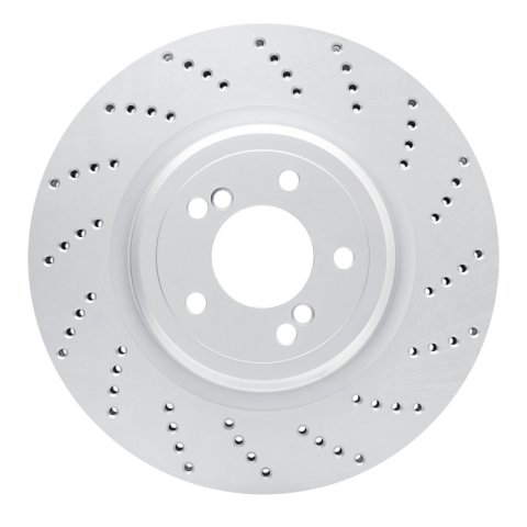 DFC 06-10 BMW M6 Right Rear Drilled GeoSPEC Coated Rotor