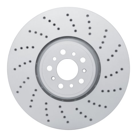 DFC 20-25 BMW X6 Right Front Drilled GeoSPEC Coated Rotor